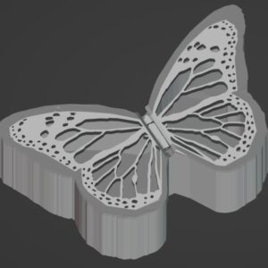 Butterfly Box .STL Download
