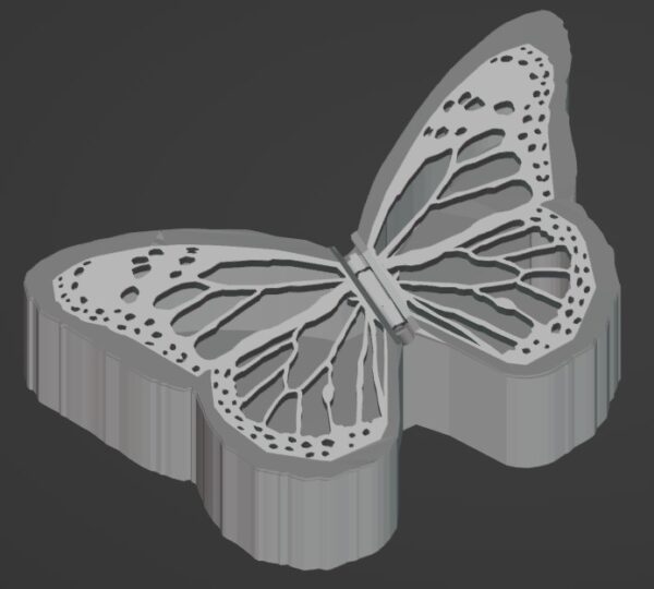 Butterfly Box .STL Download
