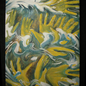 "Nami Ryu" 24"x32" Oil on Canvas