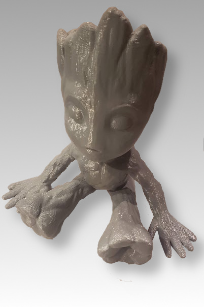 Unpainted Large Groot Plant Holder